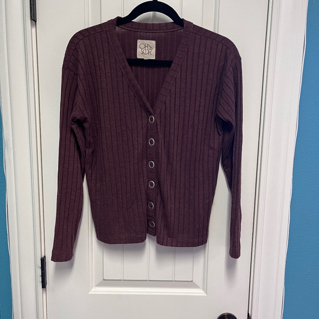 Chaser Button Down Cardi